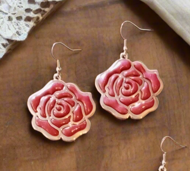 ΔRTISTΔ - Bloomed Roses Earrings