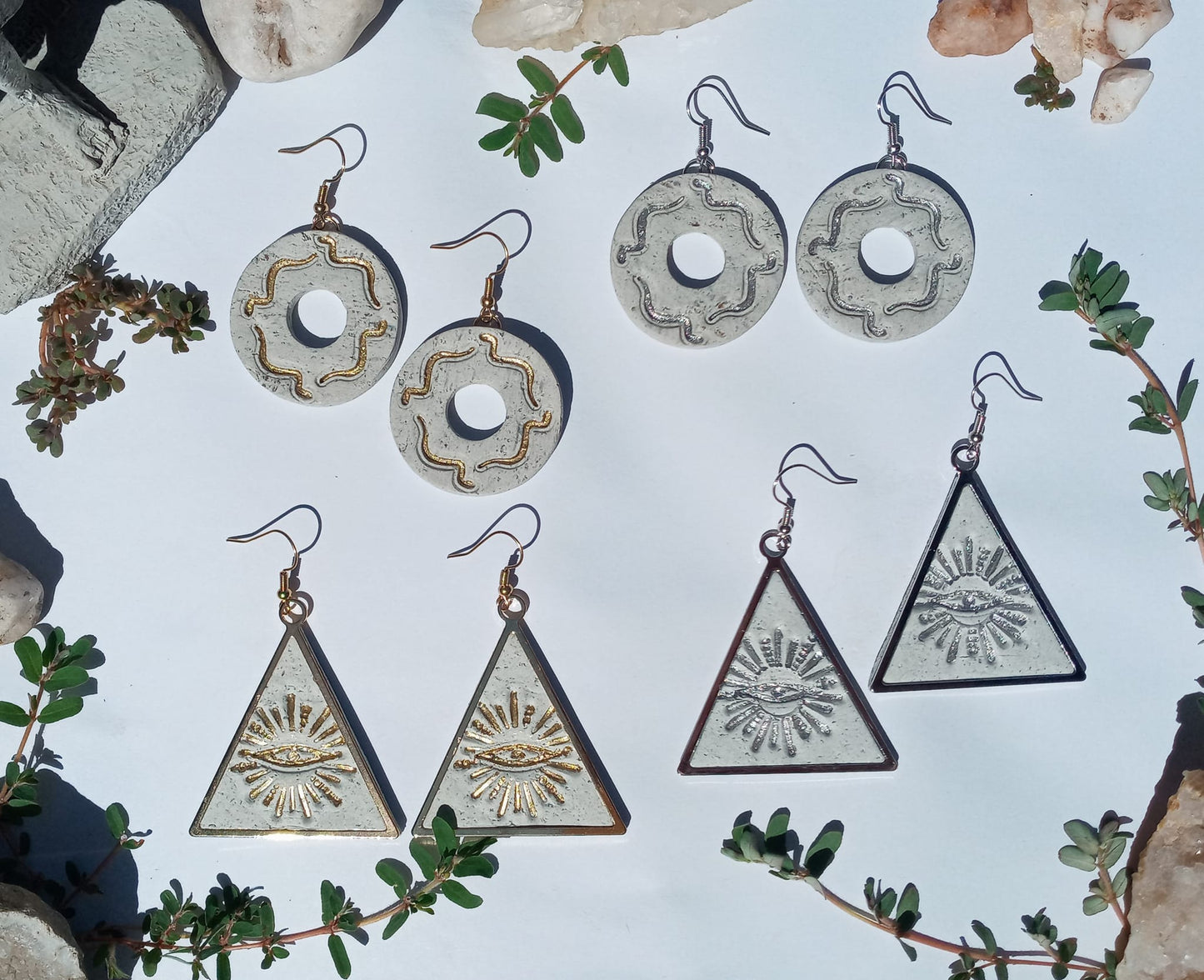 ΔRTISTΔ - Sacred Symbols Earrings