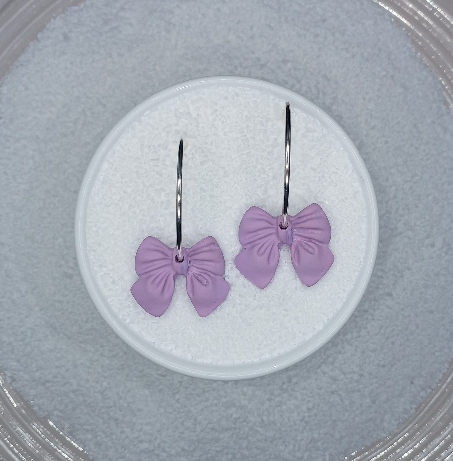 ΔRTISTΔ - Bows So Sweet Hoop Earrings