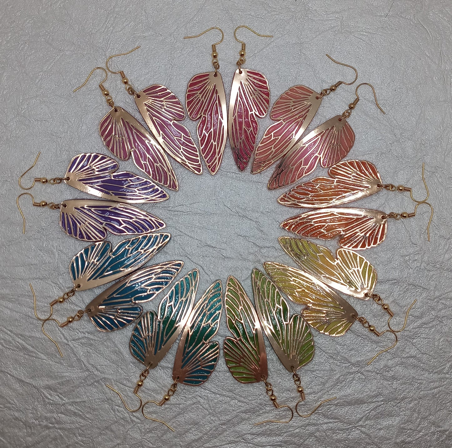 ΔRTISTΔ - Fairy ColorWing Earrings