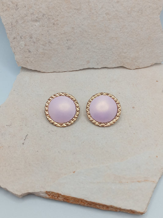 ΔRTISTΔ - Pop of Pearl Earrings-Gold