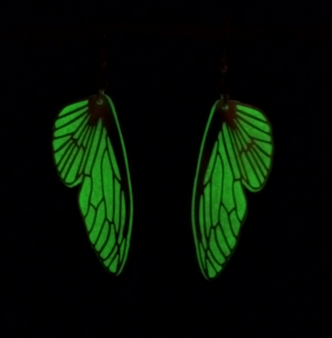 *NEW* GloWing Earrings-Golden Aurora