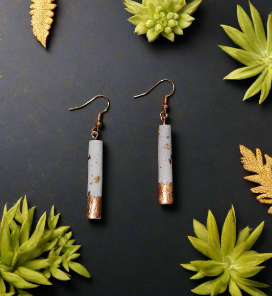 Urban Metallics Earrings-Towers Gold