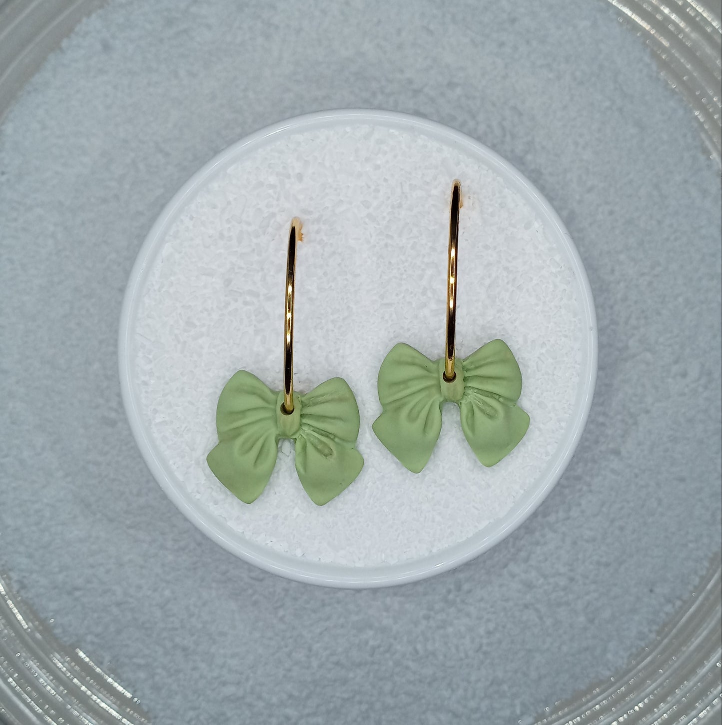 ΔRTISTΔ - Bows So Sweet Hoop Earrings