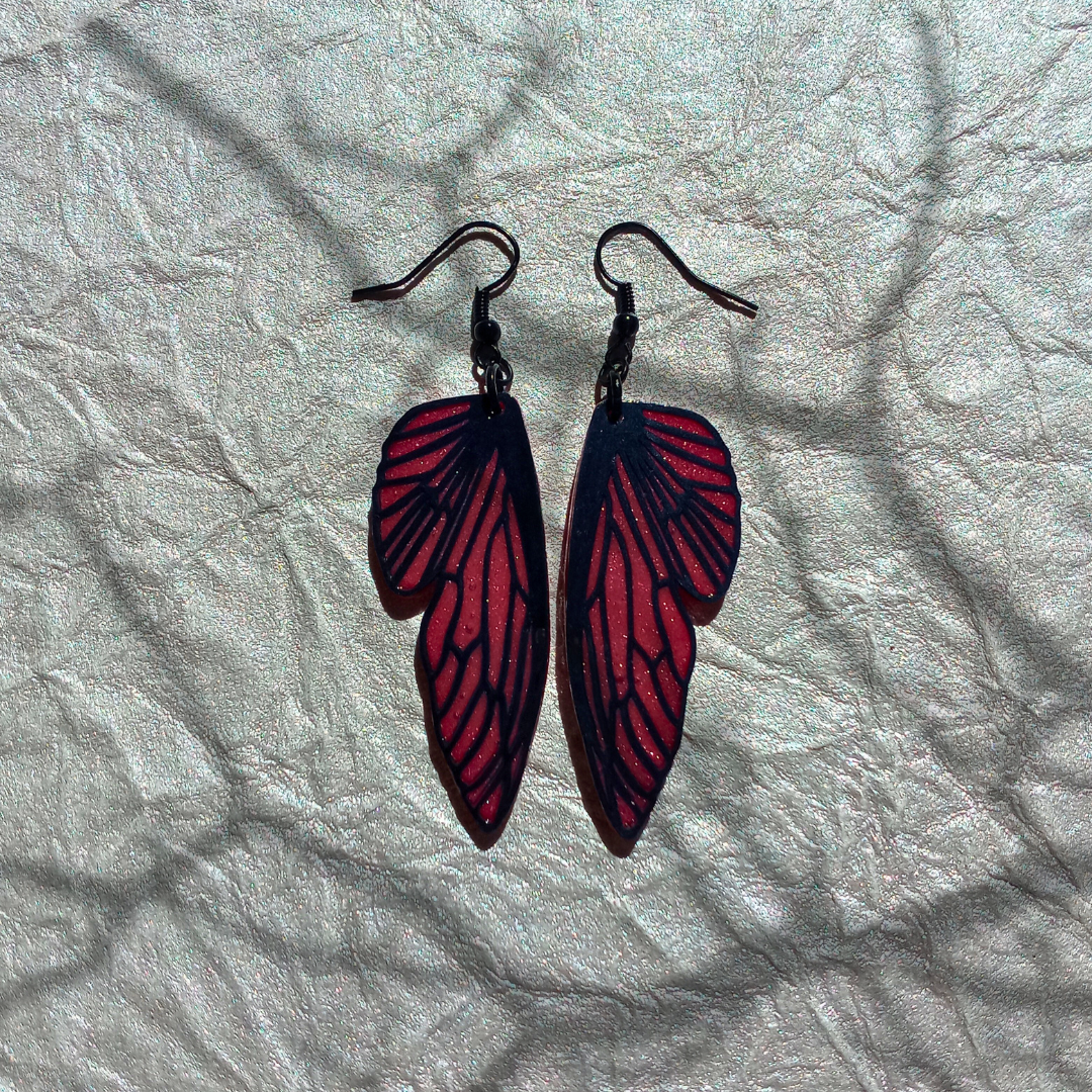ΔRTISTΔ - Fairy ShadoWing Earrings