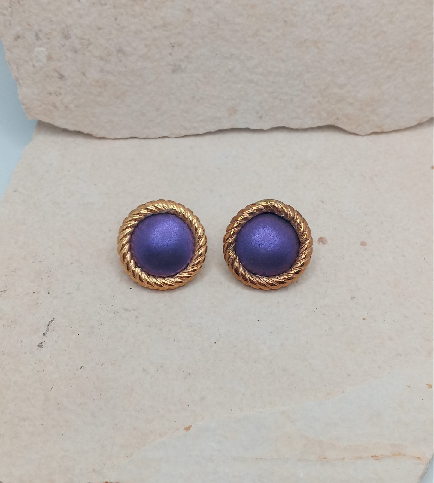 ΔRTISTΔ - Pop of Pearl Earrings-Gold