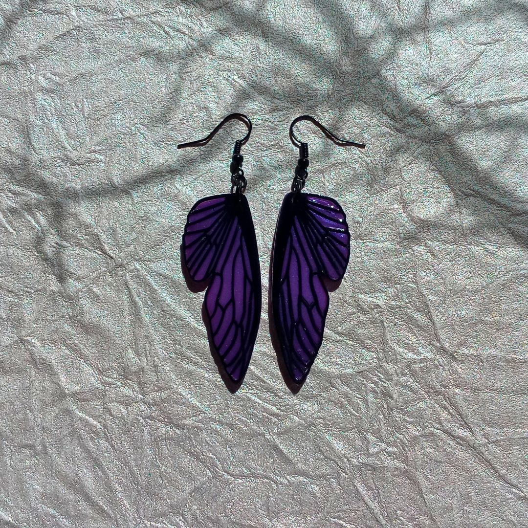 ΔRTISTΔ - Fairy ShadoWing Earrings