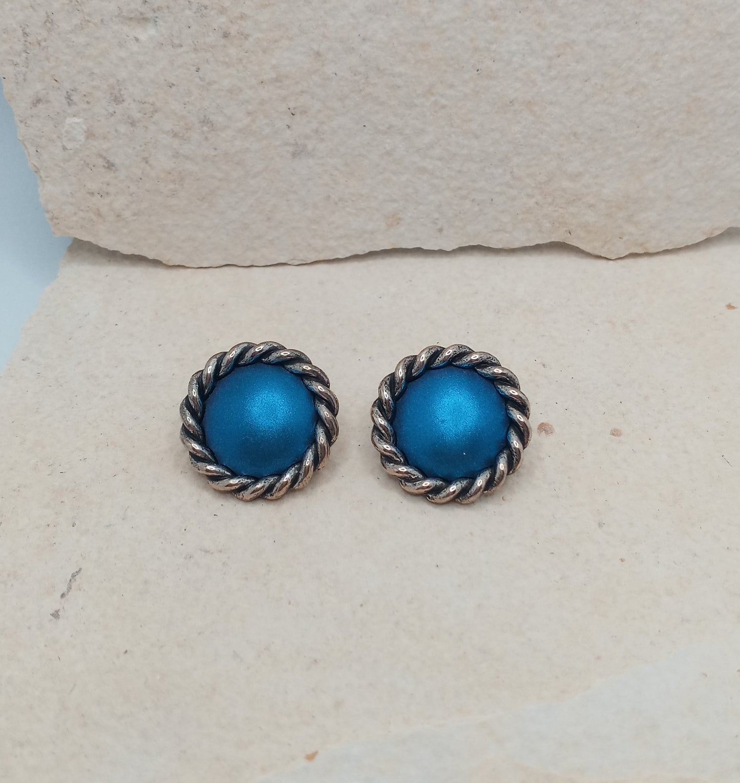 ΔRTISTΔ - Pop of Pearl Earrings-Silver