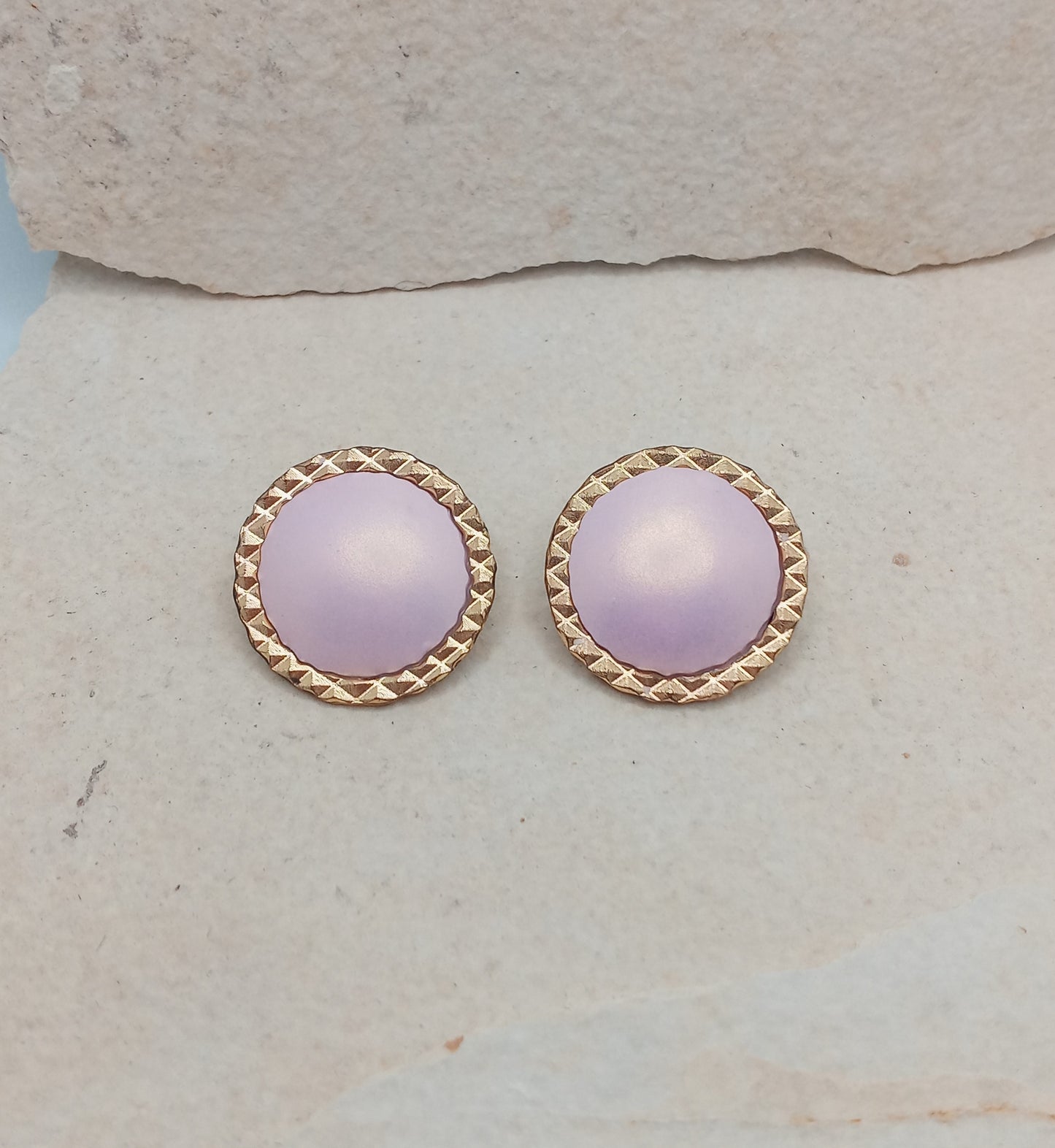 ΔRTISTΔ - Pop of Pearl Earrings-Gold