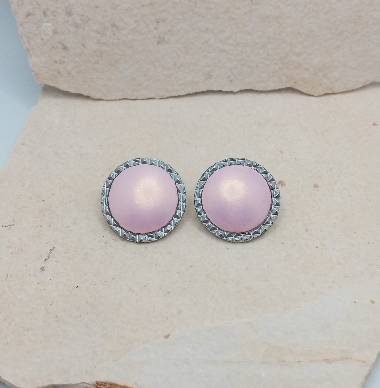 ΔRTISTΔ - Pop of Pearl Earrings-Silver