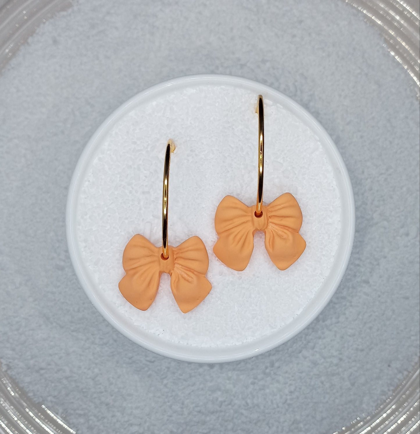ΔRTISTΔ - Bows So Sweet Hoop Earrings