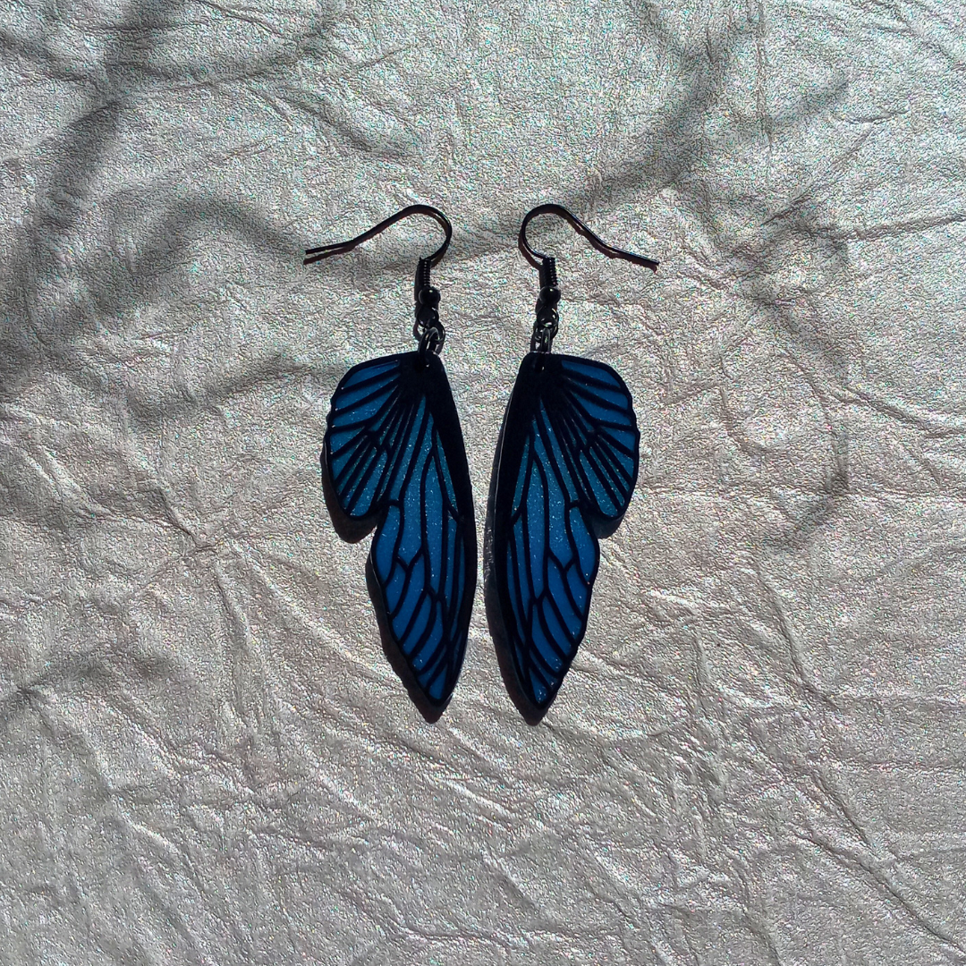 ΔRTISTΔ - Fairy ShadoWing Earrings