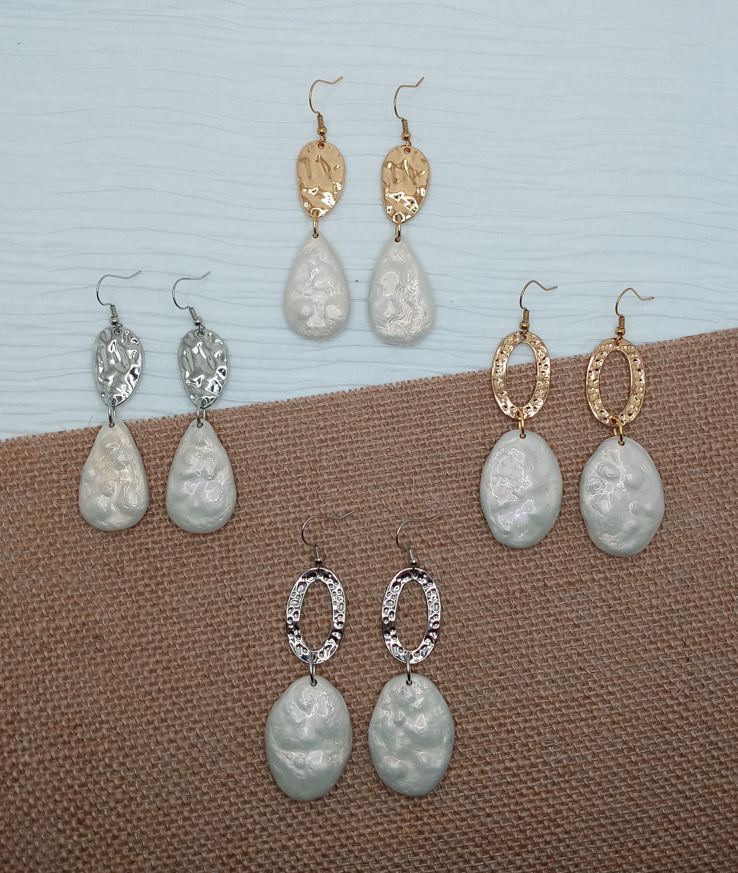 ΔRTISTΔ - Baroque Bold Pearl Earrings