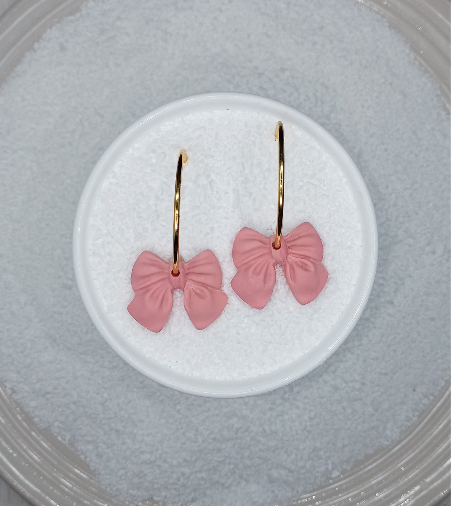 ΔRTISTΔ - Bows So Sweet Hoop Earrings