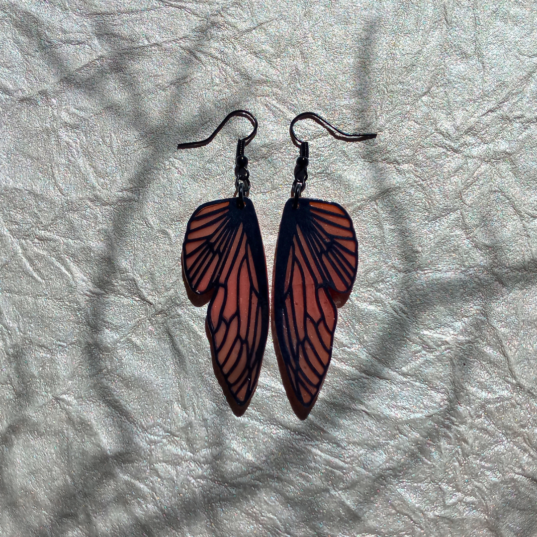 ΔRTISTΔ - Fairy ShadoWing Earrings