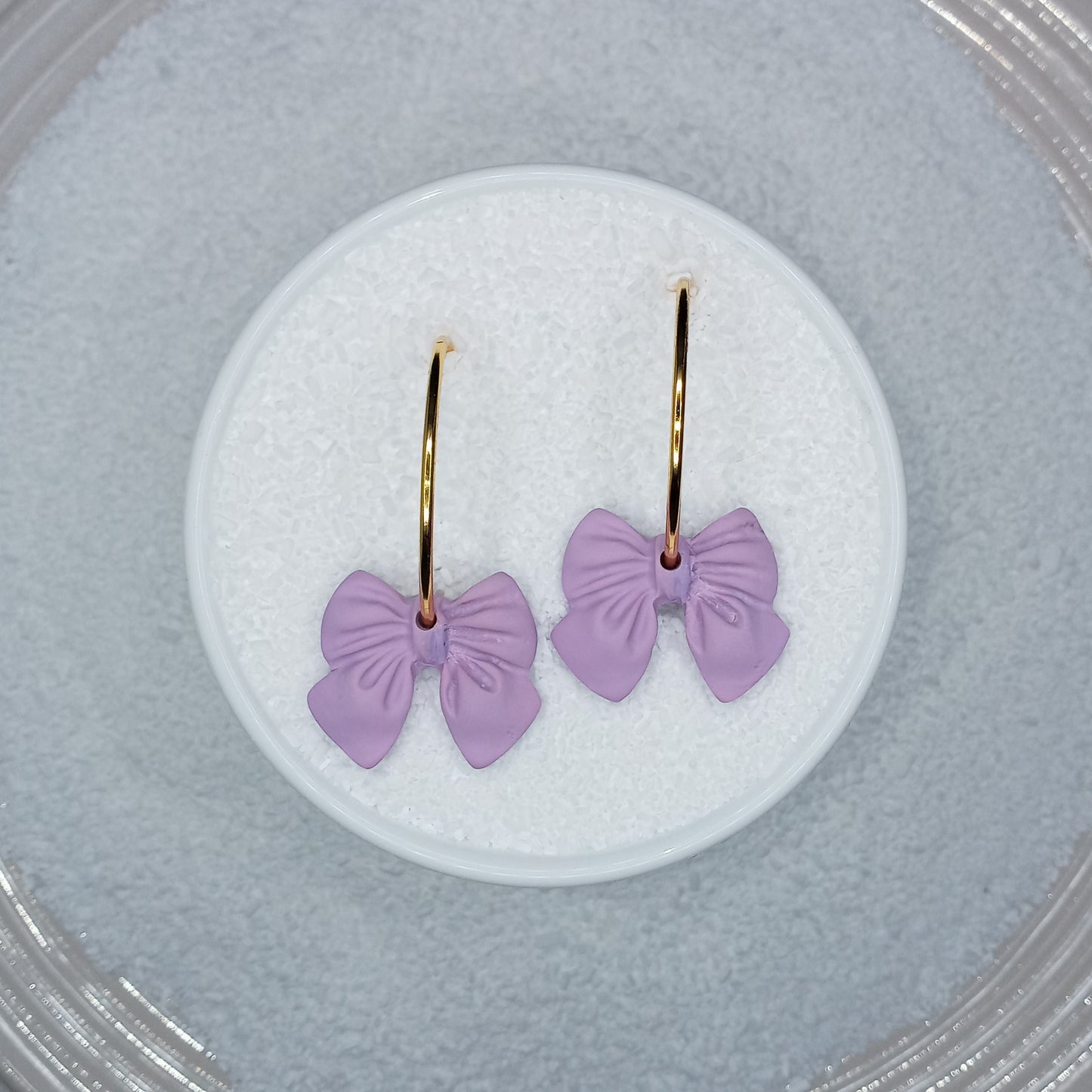 ΔRTISTΔ - Bows So Sweet Hoop Earrings