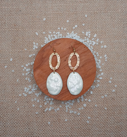 Baroque Bold Pearl Earrings