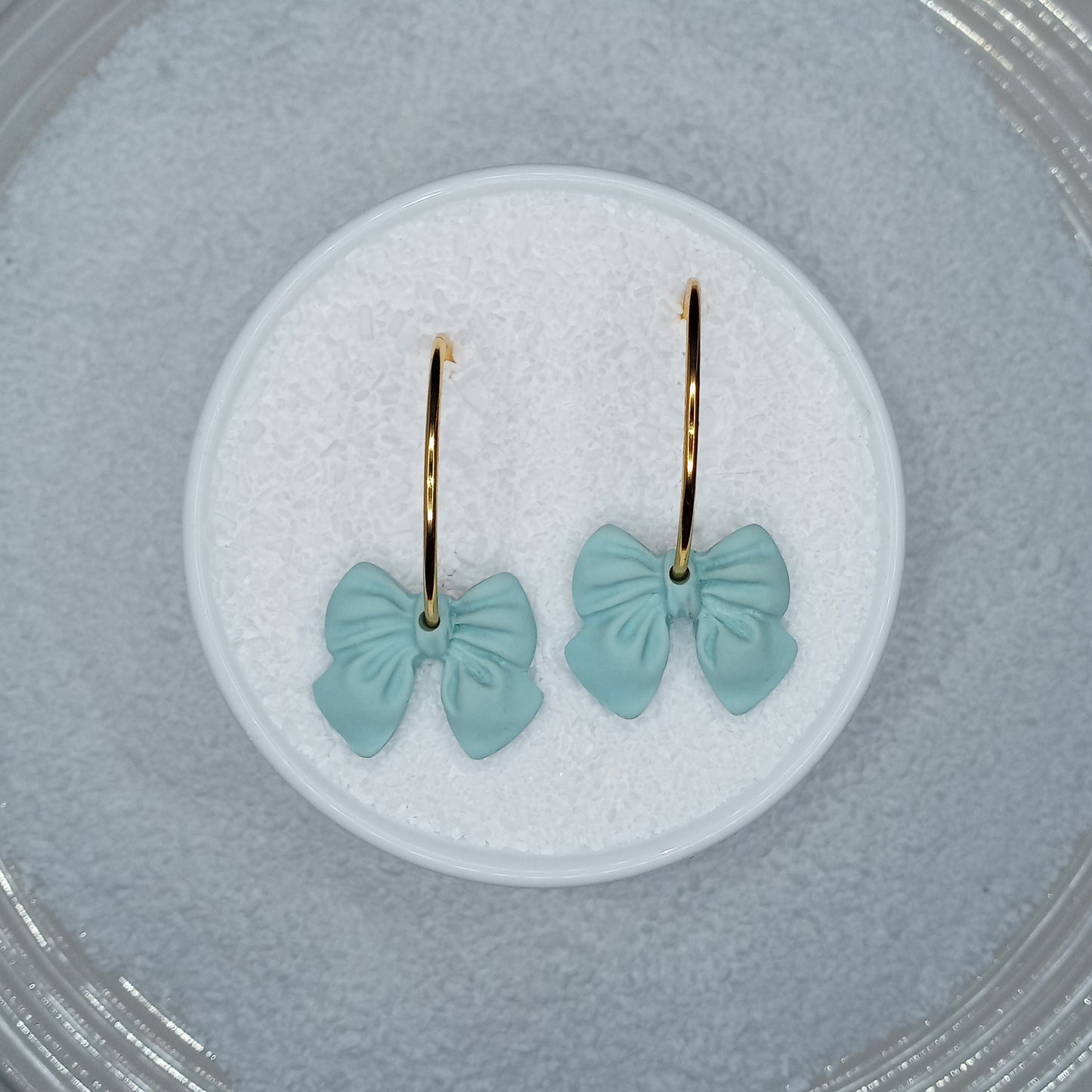 ΔRTISTΔ - Bows So Sweet Hoop Earrings