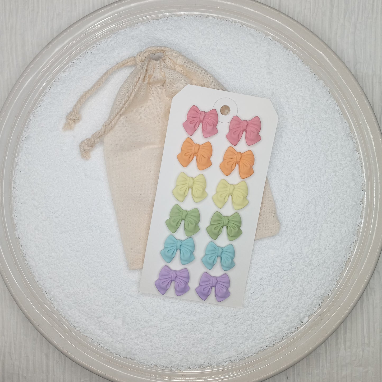 ΔRTISTΔ - Bows So Sweet Stud Earrings