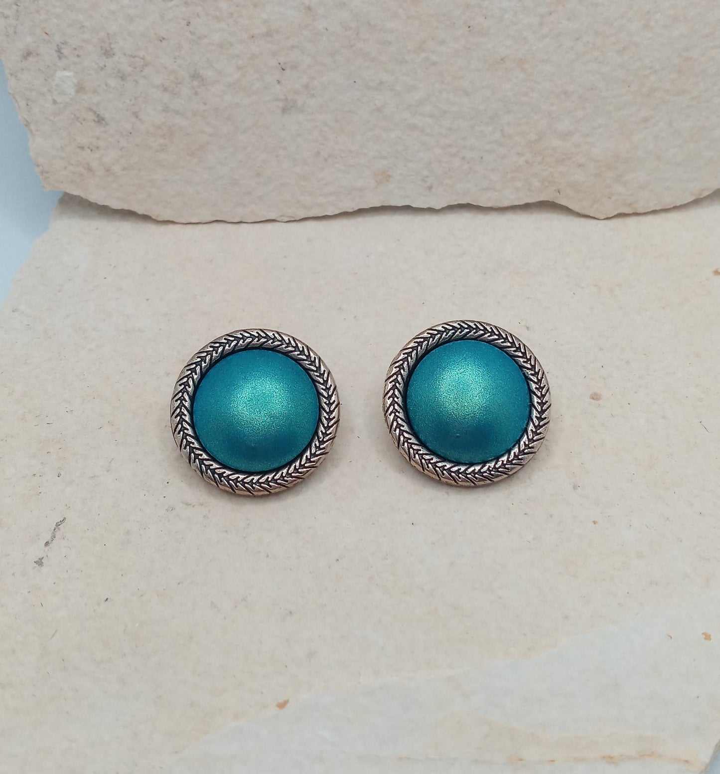 ΔRTISTΔ - Pop of Pearl Earrings-Silver