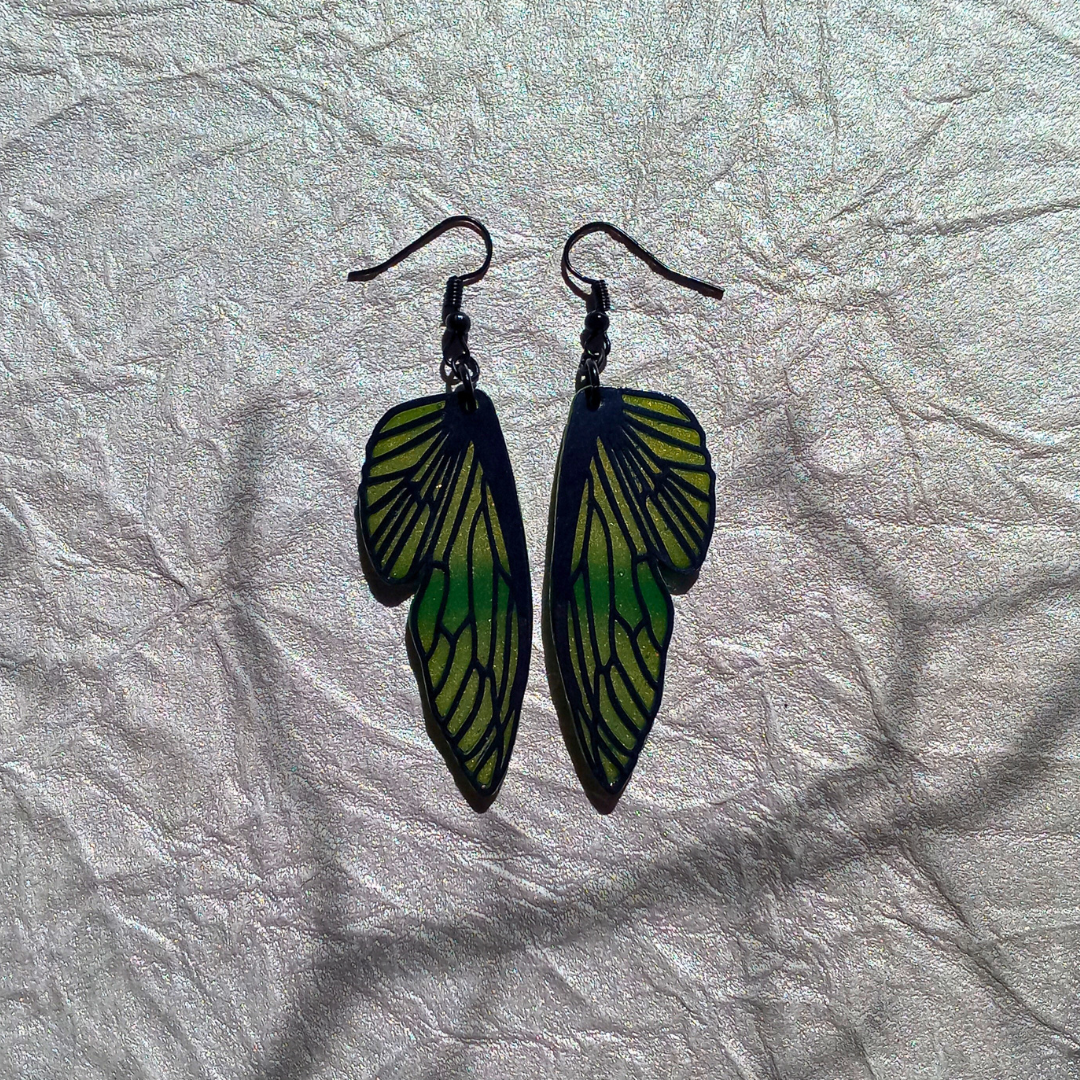 ΔRTISTΔ - Fairy ShadoWing Earrings