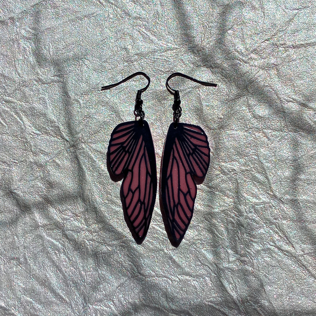 ΔRTISTΔ - Fairy ShadoWing Earrings